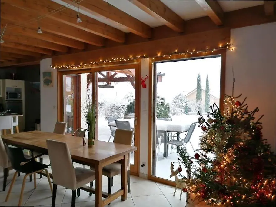 Maison Dans Les Alpes - Gite Les 12 Sommets Ponsonnas Hébergement de vacances