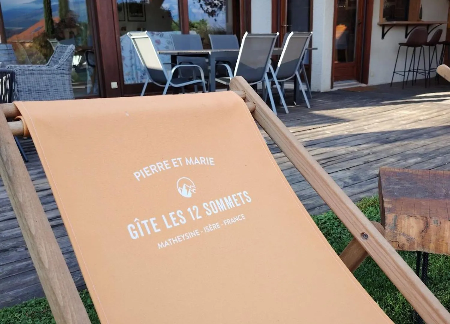 Maison Dans Les Alpes - Gite Les 12 Sommets Ponsonnas Holiday home